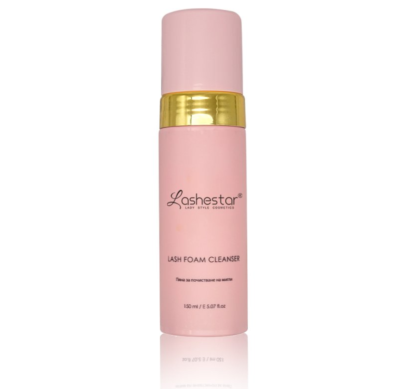 foaming lash shampoo (Rose)