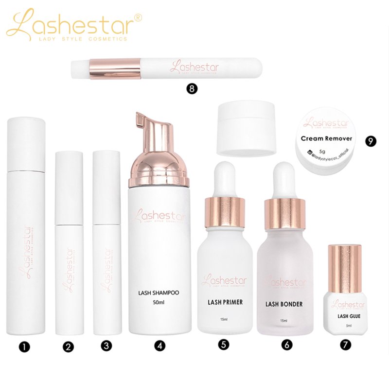 Lash extension kits（Rose Gold）