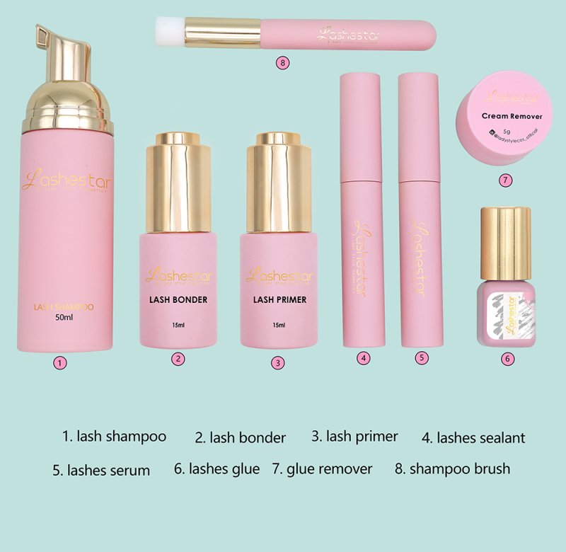 Lash extension kits(pink)